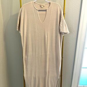 Barefoot Dreams Cozychic Ultra Lite Caftan One Size Sand Dune